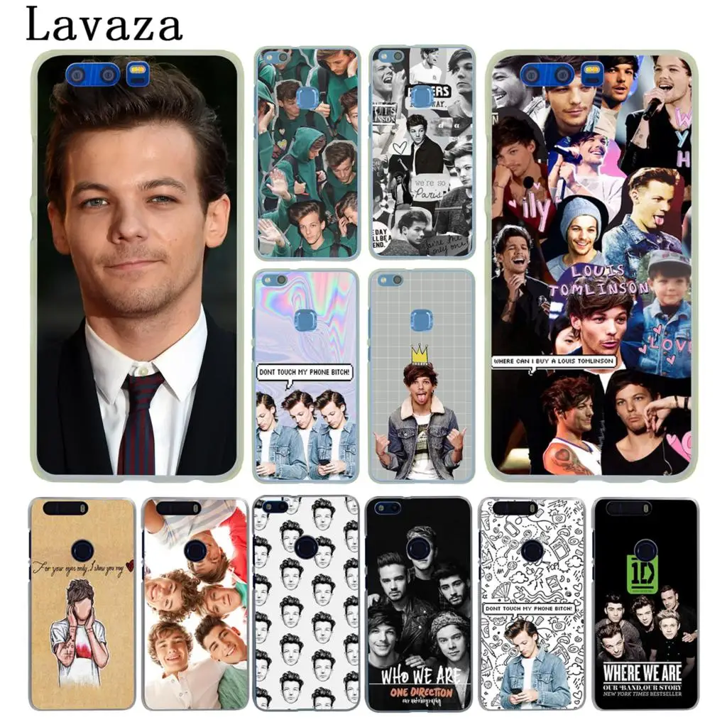 Lavaza One Direction 1d Louis Tomlinson Hard Case for Huawei Y6 Prime Y5 Y3 II Y7 2017 2018 & Honor 10 9i 8 9 Lite 7C 7X 7A Pro