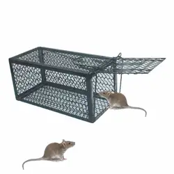 1 дверь гуманное животных жить крысоловку, крыса клетка ловушка для крыс, Мыши компьютерные, мышь и более мелкие Грызуны 25*11*11 см