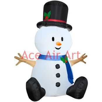 

cute 2mH inflatable outdoor Christmas decoration inflatable Christmas snowman