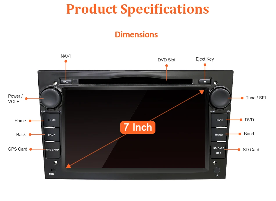 Clearance Eunavi 2 din Android 8.1 car dvd player for Opel Astra Vectra Antara Zafira Corsa gps navigation bluetooth radio 3G WIFI RDS 17