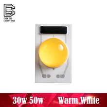 Светодиодный чип COB 50 Вт AC 110 В 220 в теплый белый вход Смарт IC драйвер подходит без необходимости драйвер для DIY Светодиодный прожектор Прожектор