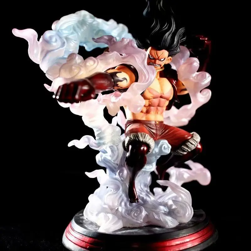 One Piece Luffy Monkey D Gear 4 Snake Man 28 см ПВХ экшн-фигурка модели куклы игрушки | Игрушки и