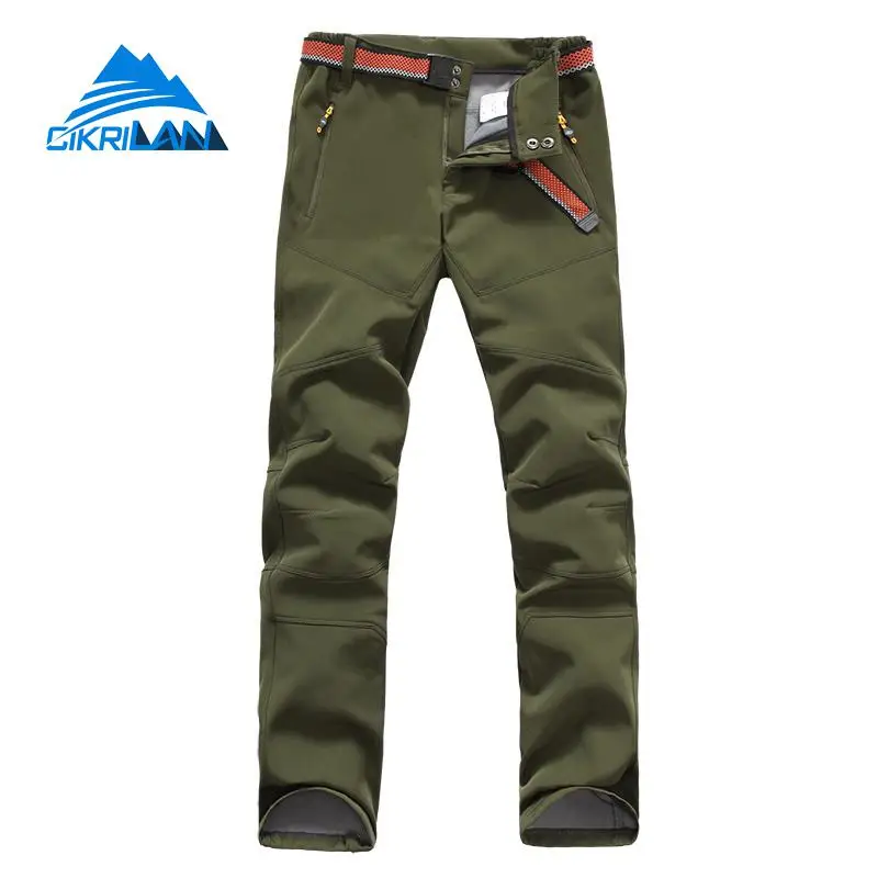 Caliente invierno Softshell al aire libre Trekking senderismo Pantalones Mujer Deporte Camping escalada Pantalones Mujer transpirable Windstopper Pantalones Caliente invierno Softshell al aire libre Trekking senderismo Pantalones Mujer Deporte Camping escalada Pantalones Mujer transpirable Windstopper Pantalones