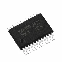 10 шт. YX6300-24SS MP3 чип UART серийный MP3 декодер чип поддерживает SD карты USB и SPI Flash