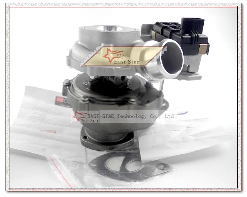 Turbo GTB2260VZK 798166 812971 798166-0007 812971-0002 BK3Q-6K682-RC BK3Q6K682RC Turbocharger For Ford Ranger 2011- DURATORQ 3.2L (2)