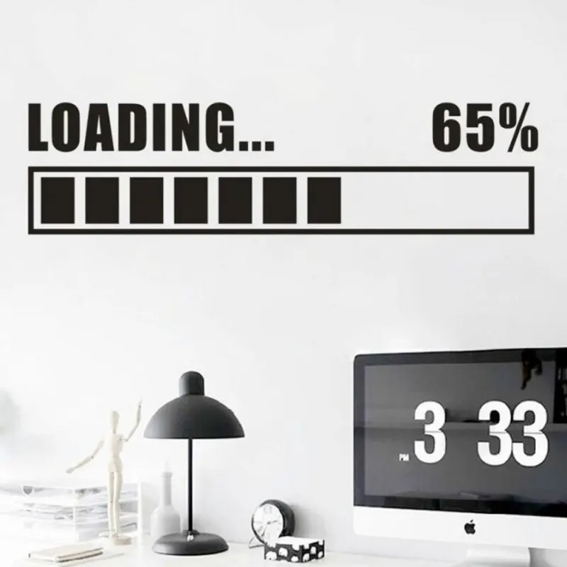 Wall Stickers Game Room Loading 65% DIY Family Home Wall Sticker Removable Mural Decals Vinyl Art Room Decor Wall stickers