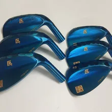 Бренд MTG ITOBORI клинья MTG ITOBORI Гольф кованые клюшки синие клюшки для гольфа 50/52/54/56/58/60 градусов стальной вал с крышкой