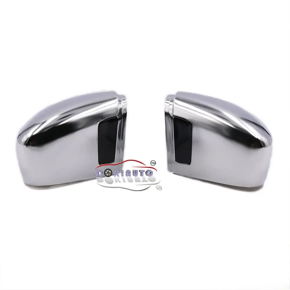 

Matt Chrome Silver Mirror Case Covers & Side Assist Light FOR VW PASSAT B7 CC 35D 949 145 / 6 35D949145 / 6
