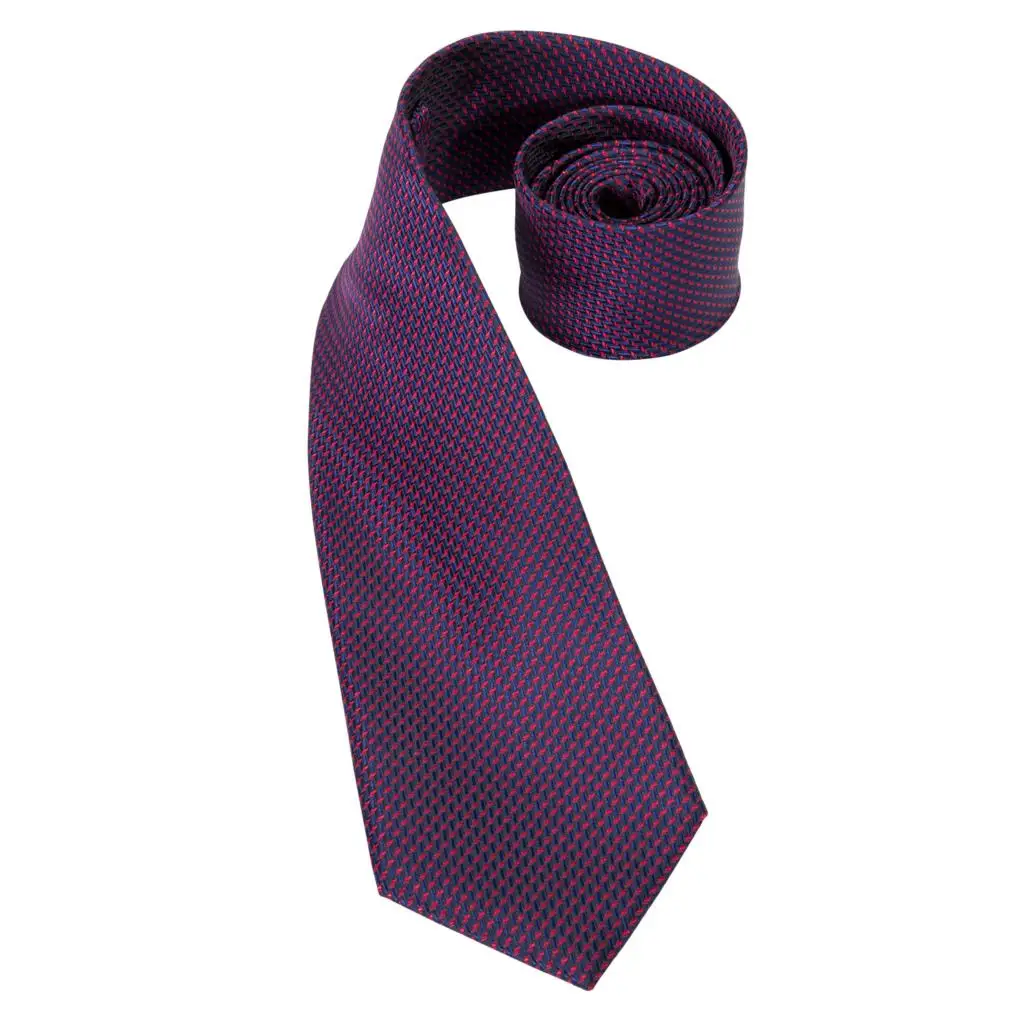 C 3123 Hi Tie Шелковый мужской галстук фиолетовый носовой платок запонки набор модный