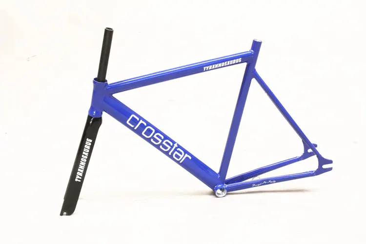 fixed gear frame aluminium frameset Crosstar frameset Tyrans T2
