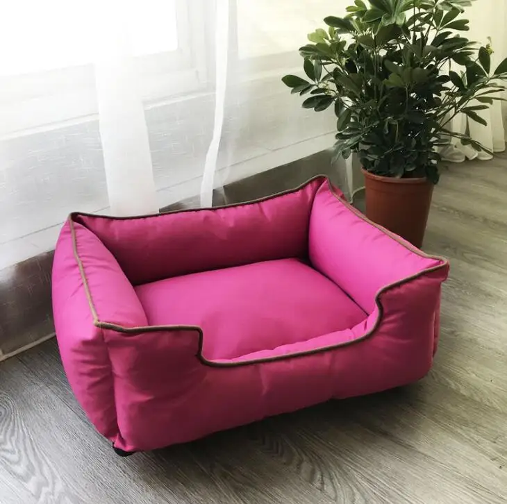 

Waterproof Dog Beds For Small Dogs Cat Puppy Sofa P House Mat Fall Winter Warm Kennel Drop shipping Washable