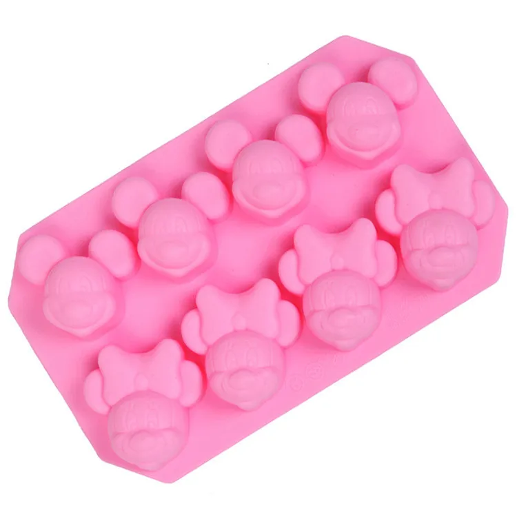 HEARTMOVE милые Мышь Fondant Cupcake отделка торт силиконовые формы Sugarpaste конфеты шоколадные Gumpaste глина плесень Мышь Ice Mold