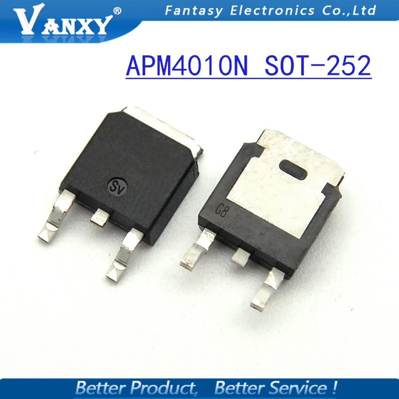 10 шт. APM4010N-252 APM4010 4010N TO252 SMD