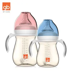 GoodBaby Baby анти-Метеостанция Широкий Калибр с ручкой новорожденный Кормление бутылки термостойкие PPSU экологический материал 240