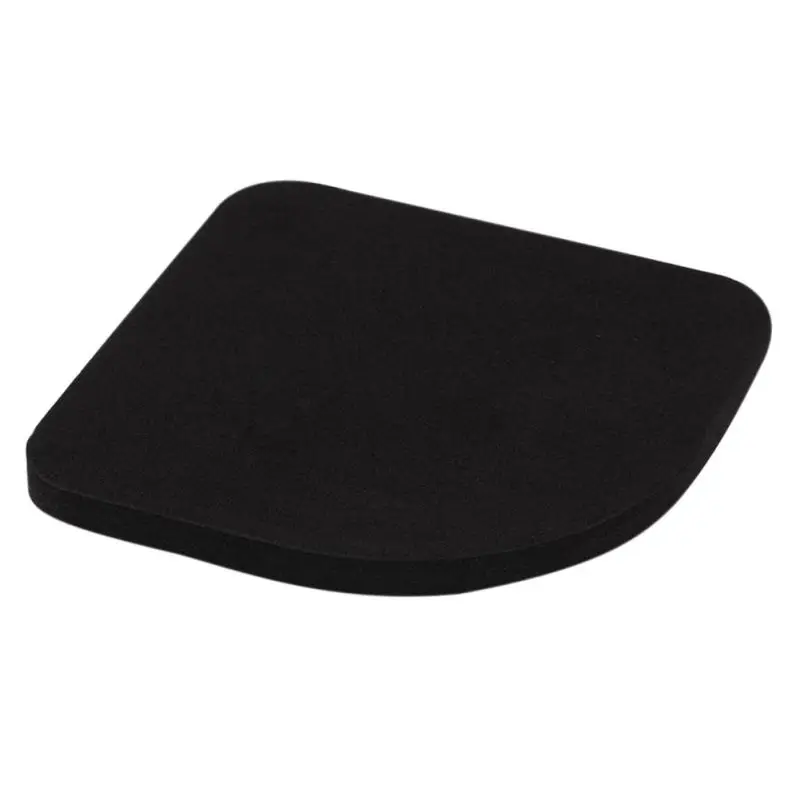 

Kitchen Anti-Slip Washer Fridge Black Mat EVA Reduce Noise Refrigerator Pad Anti-skid Mat for Household Appliances 4pcs
