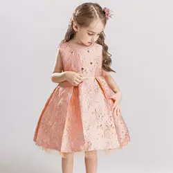 Модная одежда для детей, Детская мода Обувь для девочек загара платье дети вышитые Принцесса партии Блёстки сетки Свадьба невесты Тюль