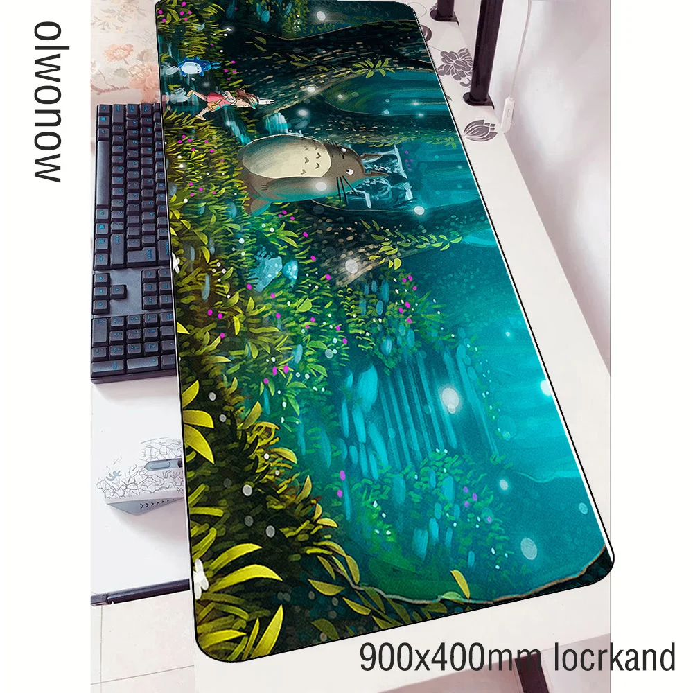 Коврик для мыши Totoro locked edge Размер 90x40 см notbook компьютерный коврик игровая padmouse