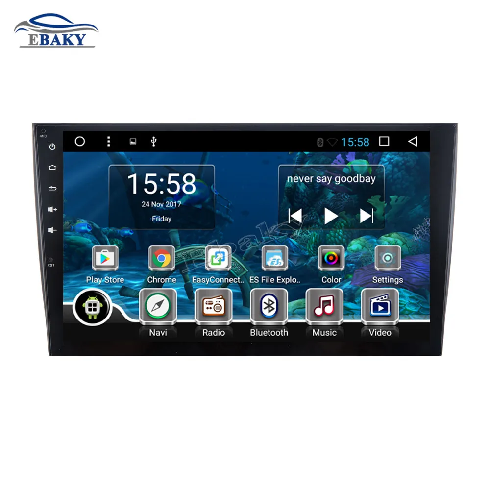 Clearance NaviTopia 9inch Octa Core Android 7.1 8.1 Car DVD GPS Navigation for VW Polo 2011 2012 2013 2014 2015 2016 Auto Radio Stereo 2
