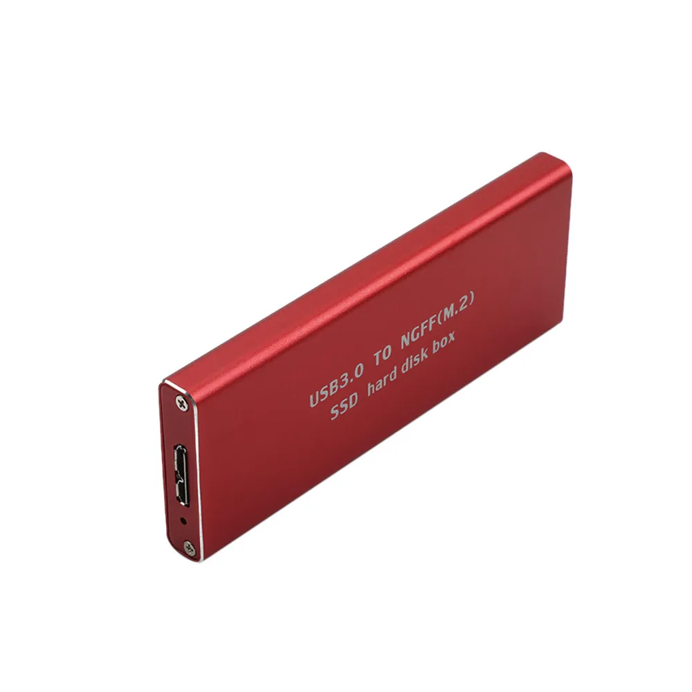 Красный USB 3,0 240 ГБ мобильный жесткий диск USB 3,0 для M.2(AM) Read-370MB/S Write-390MB/S 5,14 - Цвет: Красный