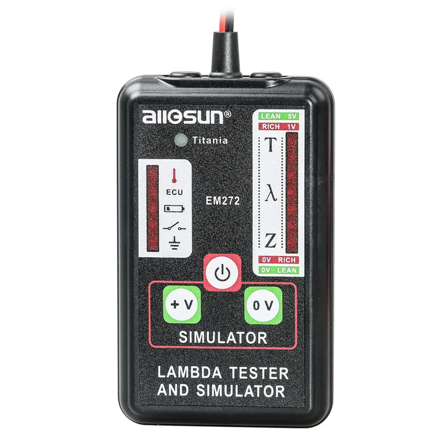 

all sun All-Sun EM272 Automotive Tester For car Lambda & Simulator Test use for 1,2,3 and 4 wire sensors Automotive Diagnostics