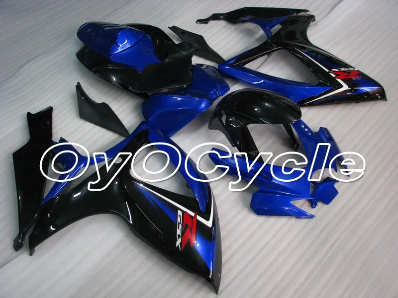 

For 06-07 Suzuki GSXR600 GSXR750 K6 K7 GSXR 600 750 Injection Motorcycle ABS Fairing Bodywork Kit 2006 2007 Black Blue