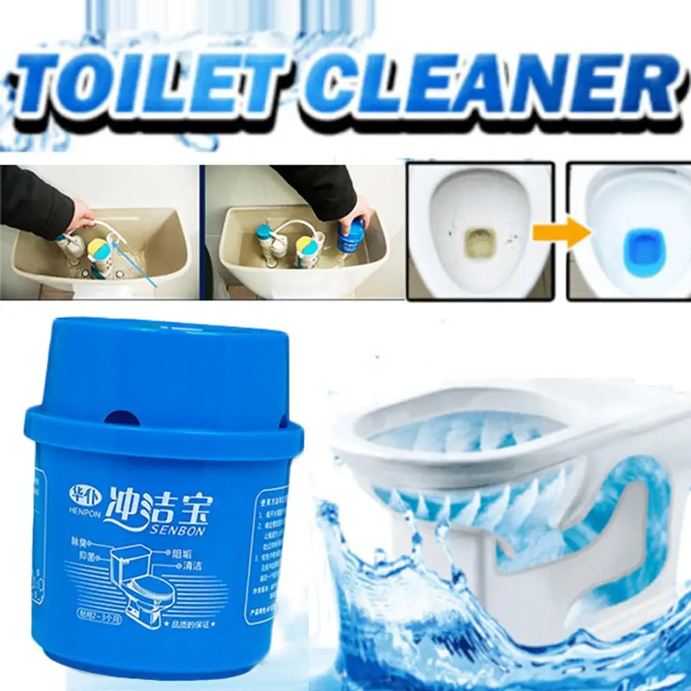 

Automatic Toilet Cleaner Magic Flush Bottled Helper Amazing Toilet Deodorant