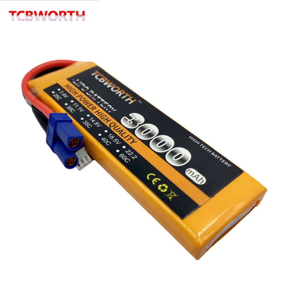 Новая батарея 2S 7,4 V 3000mAh 30C RC Drone LiPo батарея 3000mAh для РУ самолет квадротор вертолет Дрон 2S батарея LiPo AKKU