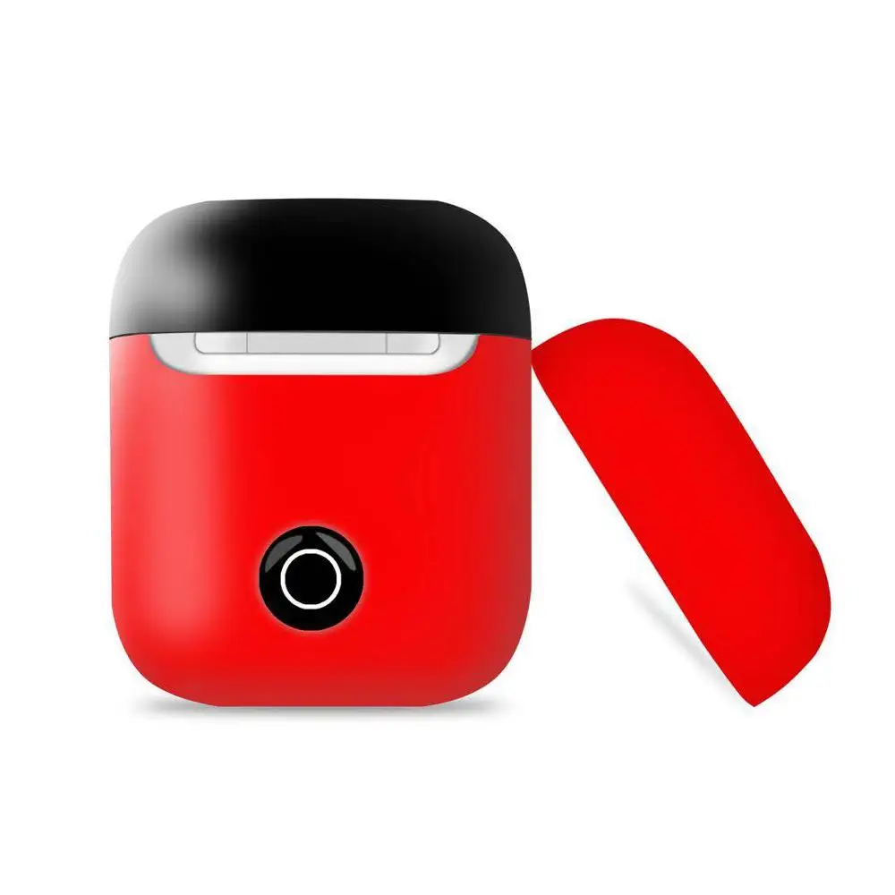 Портативный и защитный силиконовый чехол для Apple Airpods 1 2 (подарите верхнюю крышку