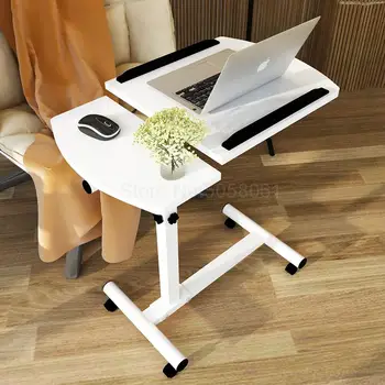 

School Conventional Household Lifting Folding Laptop Table Bed Mobile Bedside Table Contracted