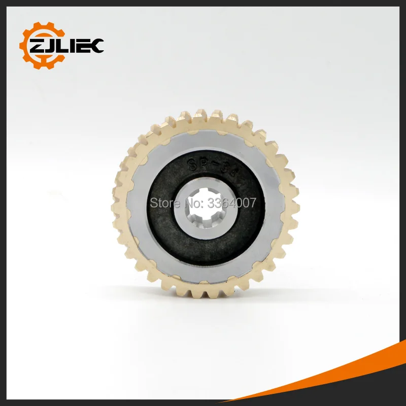Worm Gear подходит для плантатора 49cc 52cc земельного шнека перфоратора сверлильного