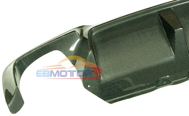 3D Style Real carbon fiber Rear Bumper Lip Diffuser For BMW F10 M5 Only 12-16  B239