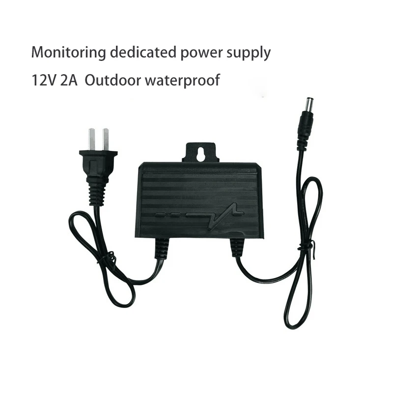 DC 12V 1A 2A адаптер питания монитор безопасности ip наружная Водонепроницаемая