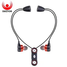 Swzyor WY-S11 Спортивные наушники Bluetooth устойчивое Беспроводные наушники двойной бас Hands-Free гарнитура стерео микрофон с 4 динамиками