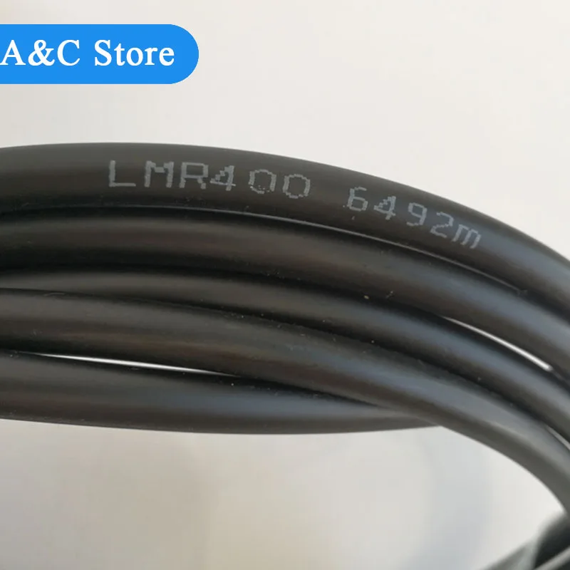 LMR400 кабель радиочастотный коаксиальный N штекер на штекер удлинитель Кабель-адаптер KSR LMR400 5 м военный качественный 2 шт./лот