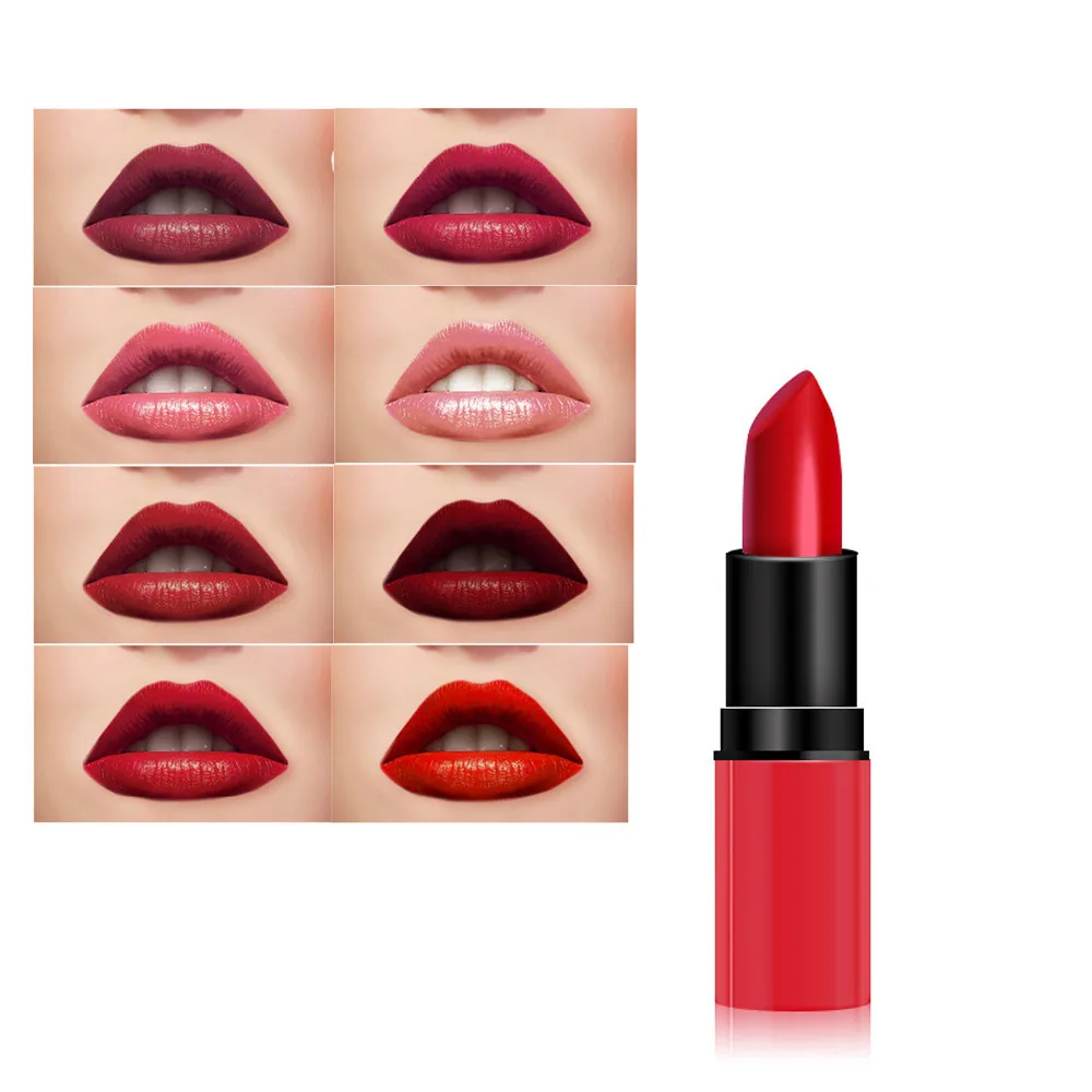 

1PC New Fashion Waterproof Matte Liquid Lipstick Cosmetic Sexy Lip Gloss makyaj rouge a levre matte longue tenue #y2