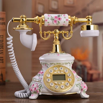 

Special offer European retro fashion antique telephone landline telephone household telephone special offer pastoral