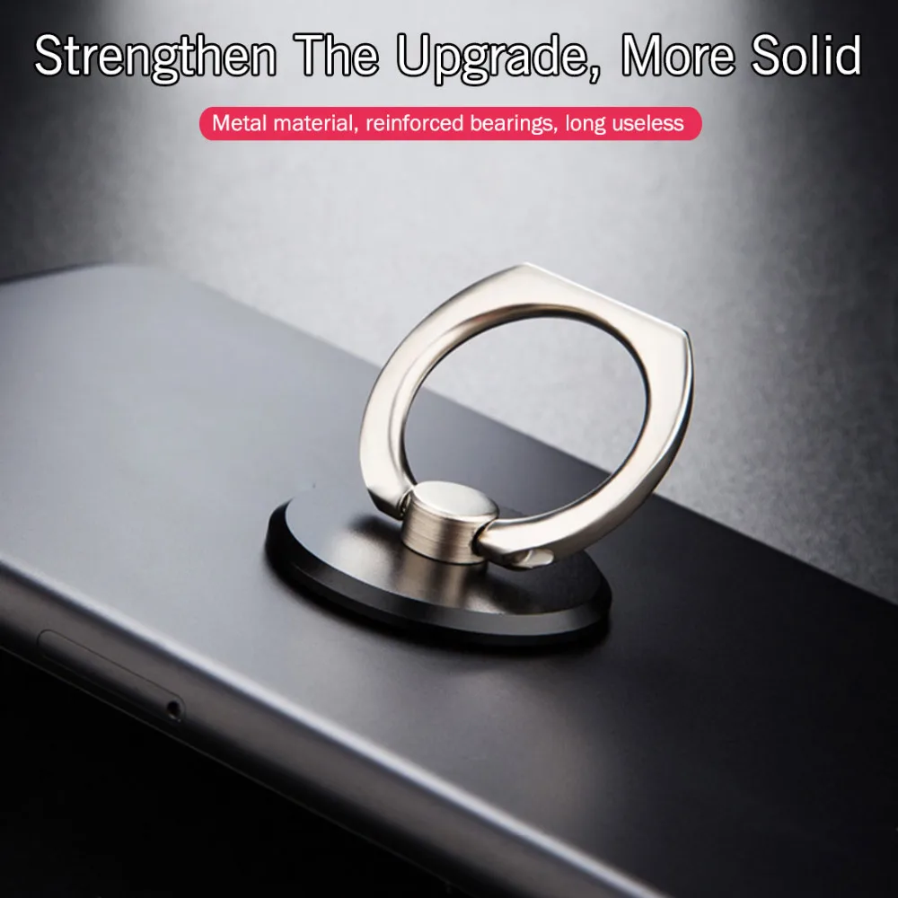 elenxs Creative 360 Degree Circle Holder Finger Ring Mobile Phone Smartphone Stand Holder For iPhone Samsung HUAWEI Smart Phones