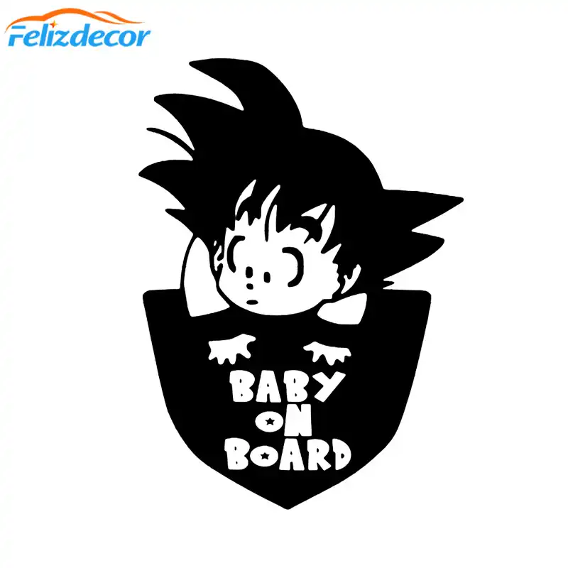 Download Dragon Ball Baby On Board Sticker