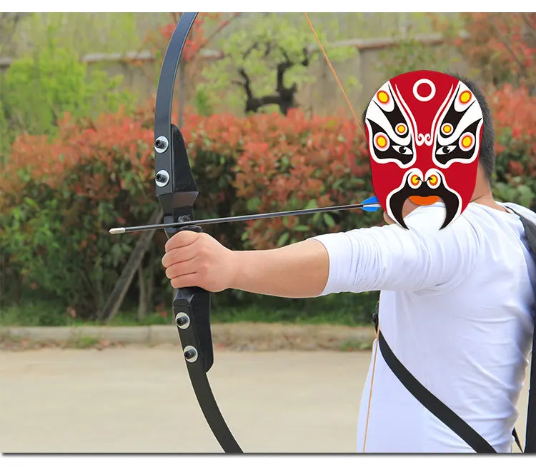 

Professional 30/40lbs Recurve Bow for Right Hand Wooden Bow Outdoor Archery Shooting Hunting Accessories Sports Blind & Tree