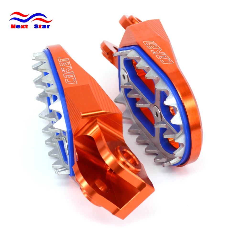 Подставки для ног подножки колышки педали для KTM SX SXF EXC excf XC XC-F 65 85 125 250 300 350 400 450 500 525 530 TC TE FE