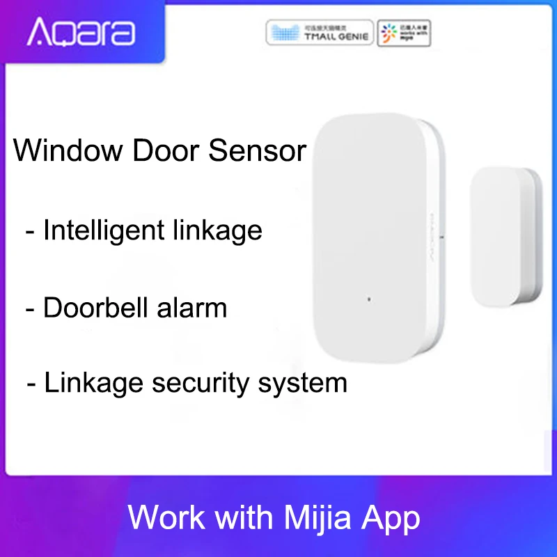 AQara смарт-датчик двери окна ZigBee беспроводное подключение многофункциональная работа с Xiaomi Smart home Mijia/Mi Home app AQara смарт-датчик двери окна ZigBee беспроводное подключение многофункциональная работа с Xiaomi Smart home Mijia/Mi Home app
