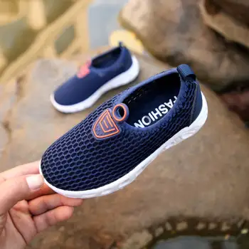 

HOBIBEAR Summer Kids Wading Shoes Boys Water Shoes Girls Amphibious shoes Baby Mesh Sneakers Tenis Infatntil Children Footwear