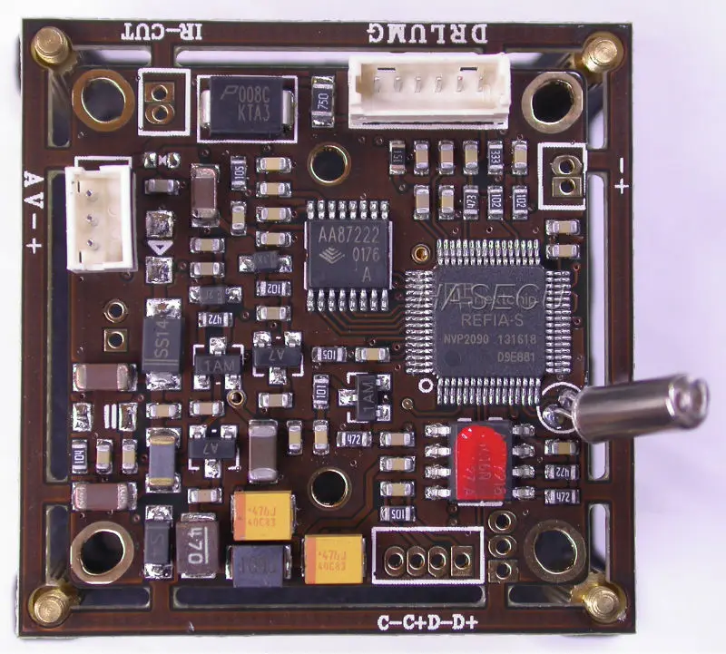 Модуль платы Sony Super HAD 1/3 &quotМодуль CCD Nextchip NVP2090 камера видеонаблюдения PCB функция