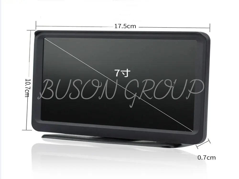 7 дюймовый ЖК дисплей HD 1024*600 разрешение автомобильный монитор|monitor display|car monitorlcd hd |