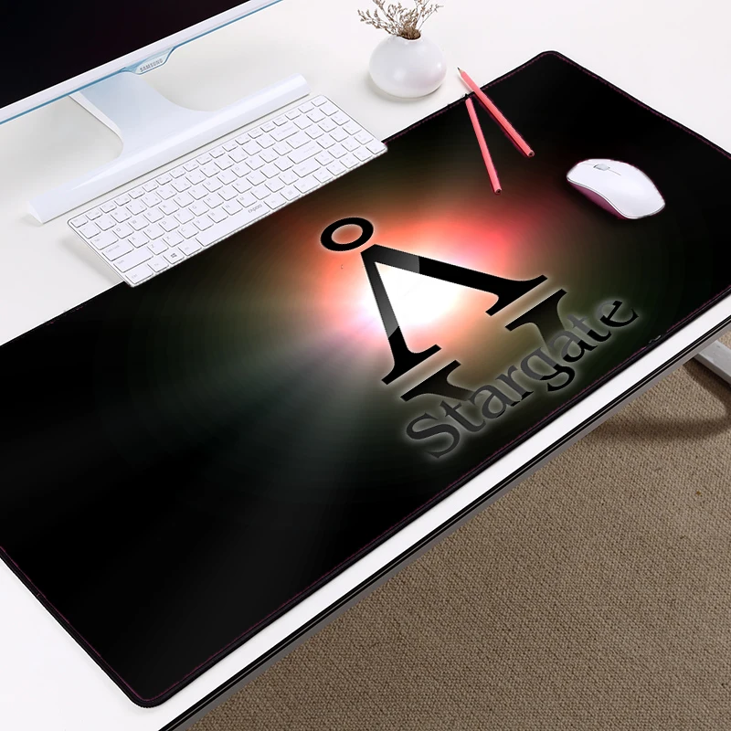 Congsipad ТВ шоу Звездные Врата земли SG1 логотип шаблон Diy ПК стол коврик для мыши