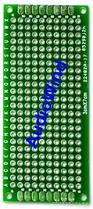 10 шт./лот) двухсторонний Прототип PCB, универсальная плата, 30x70 мм