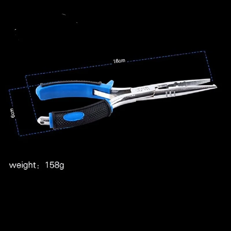 Fishing Clip 18cm Stainless Steel Carp Fishing Accessories Tackle Cut Line Cutter Scissors Multifunctional Fishing Plie tool Fishing Clip 18cm Stainless Steel Carp Fishing Accessories Tackle Cut Line Cutter Scissors Multifunctional Fishing Plie tool