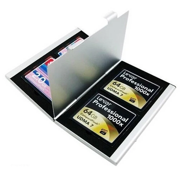 4 in 1 memory card case CF card holderin Memory Card Cases from