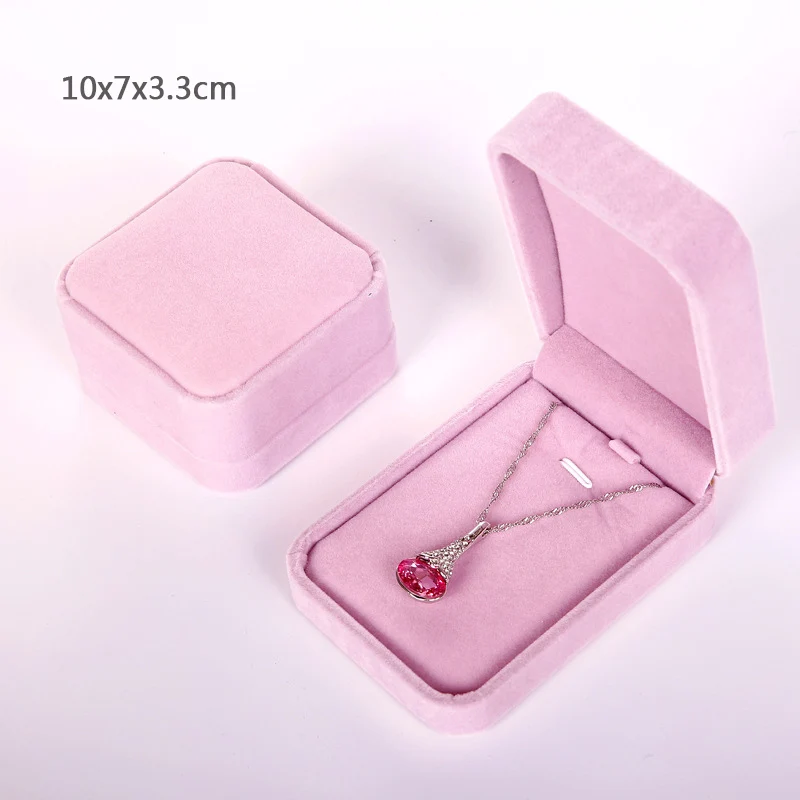 MICCK Ювелирная упаковочная коробка шкатулка коробка для изысканного макияжа Чехол Косметика Красота Органайзер контейнер коробки для женщин подарок на день рождения - Цвет: Pink A