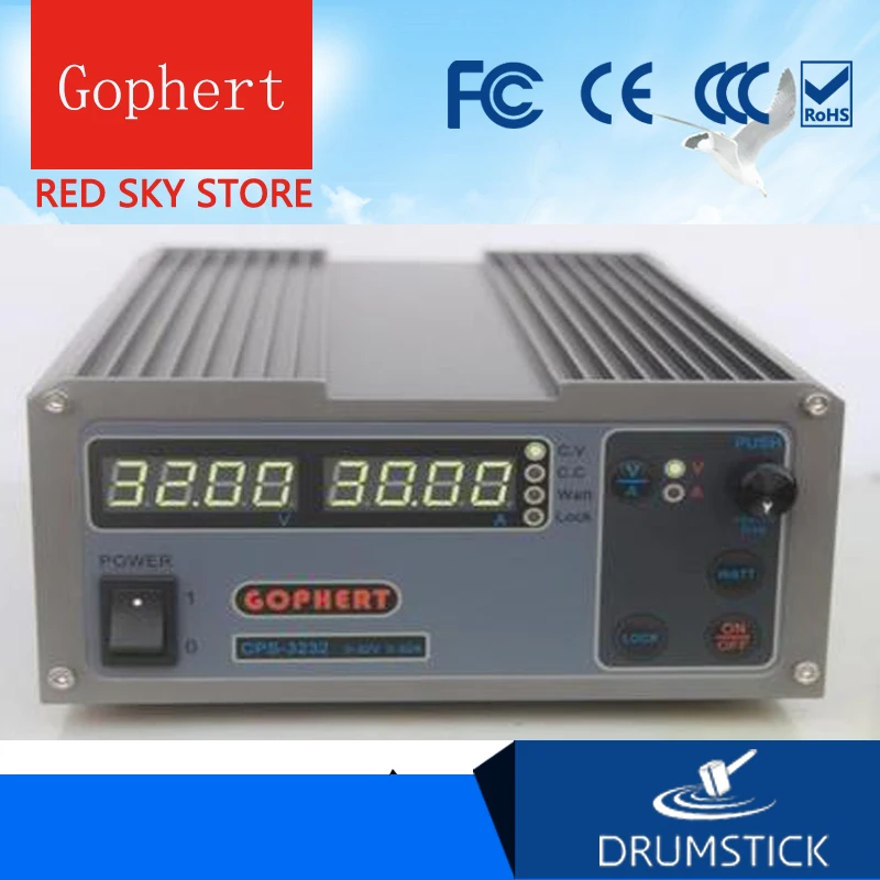 Redsky гоферт CPS 3232 DC импульсный источник питания одиночный Output0 32V 0 32A 1000W